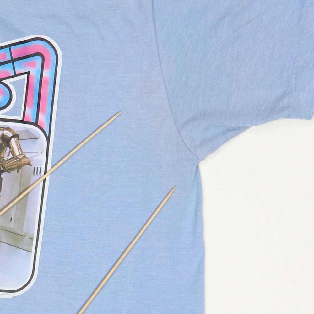1970s Star Wars R2-D2 C-3PO Iron On Graphic Shirt