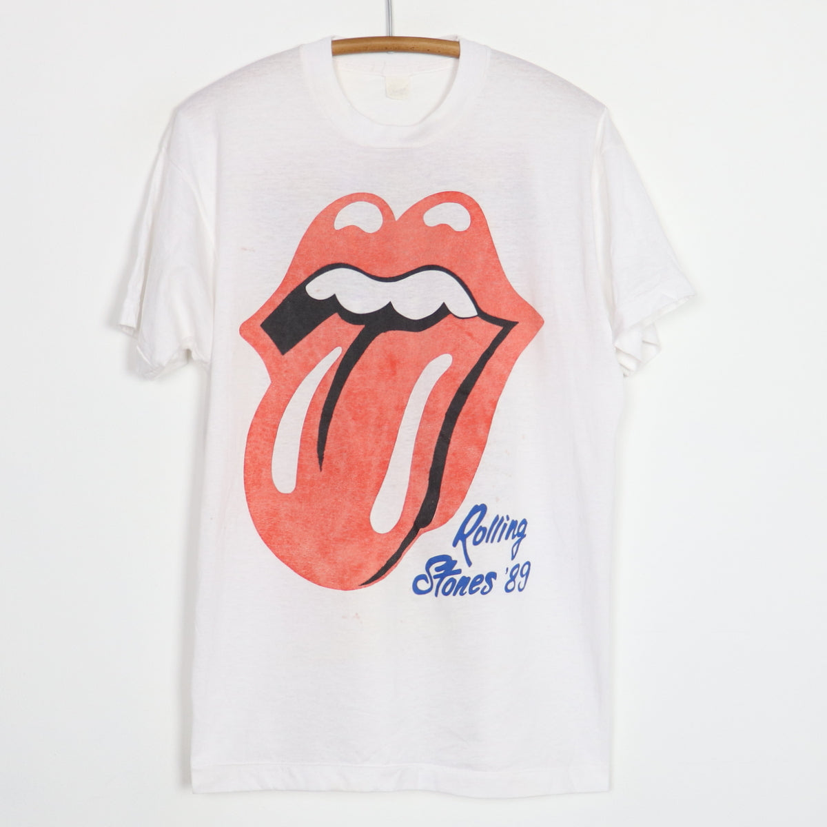1989 Rolling Stones Steel Wheels Tour Shirt | Authentic Vintage