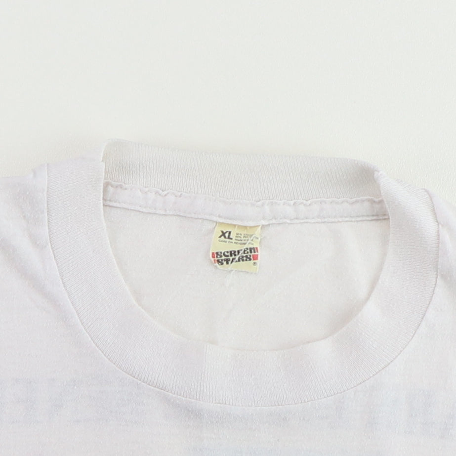 1990 Heart Treble Clef Mark Luebbe Benefit Shirt