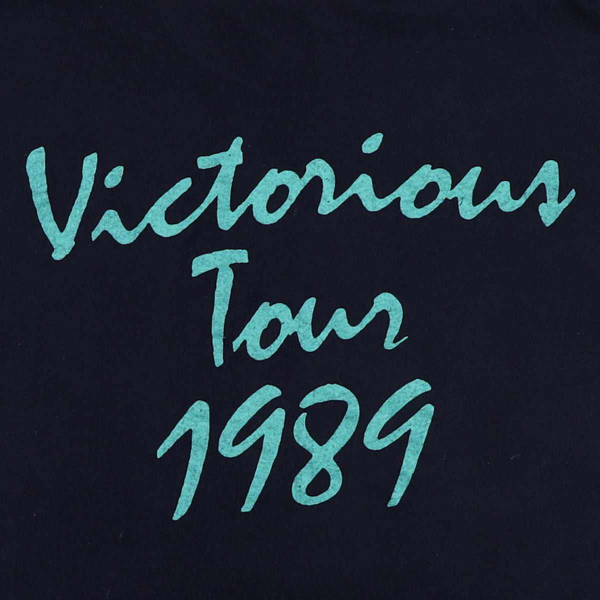 1989 Chicago Victorious Tour Shirt