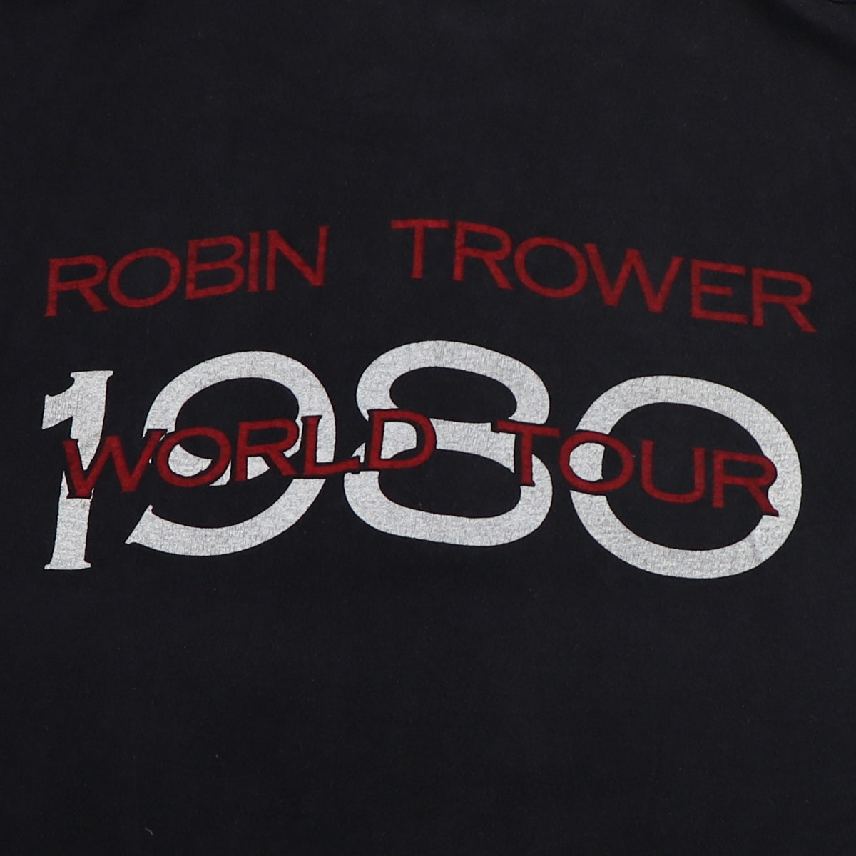 1980 Robin Trower Victims Of The Fury World Tour Shirt