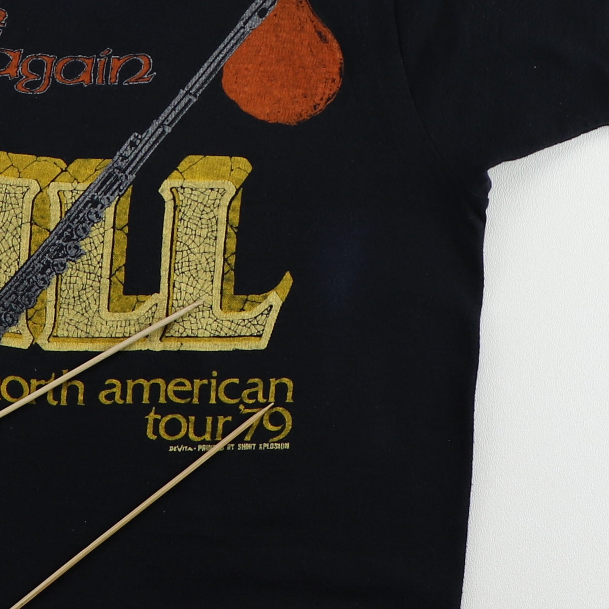 1979 Jethro Tull On The Road Again North American Tour Shirt