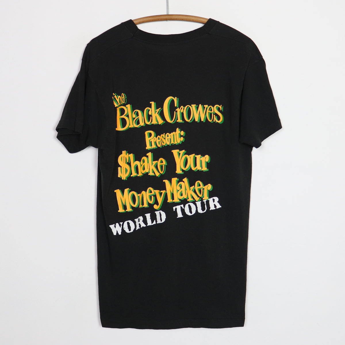 1990 Black Crowes Shake Your Money Maker World Tour Shirt
