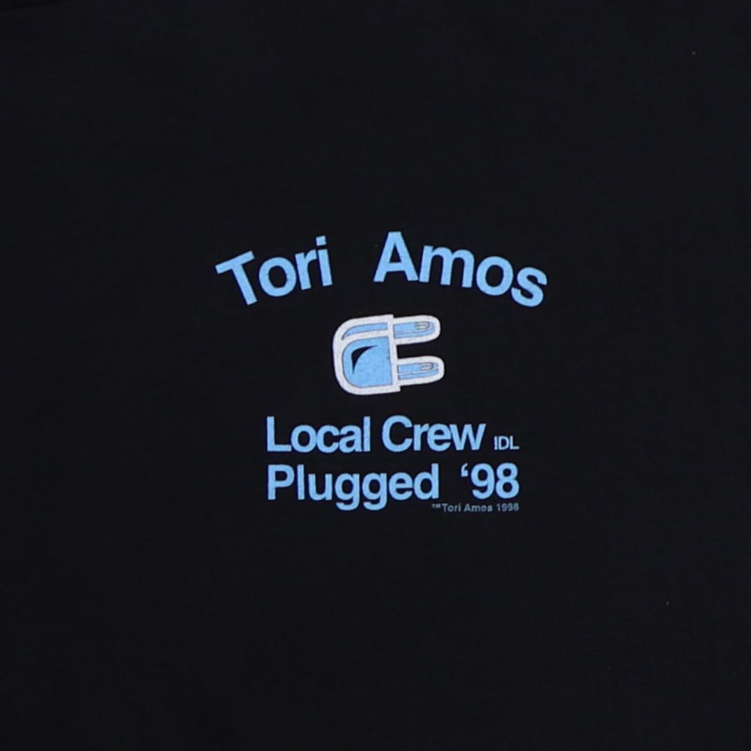 1998 Tori Amos Plugged Local Crew Tour Shirt