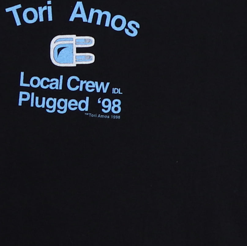 1998 Tori Amos Plugged Local Crew Tour Shirt