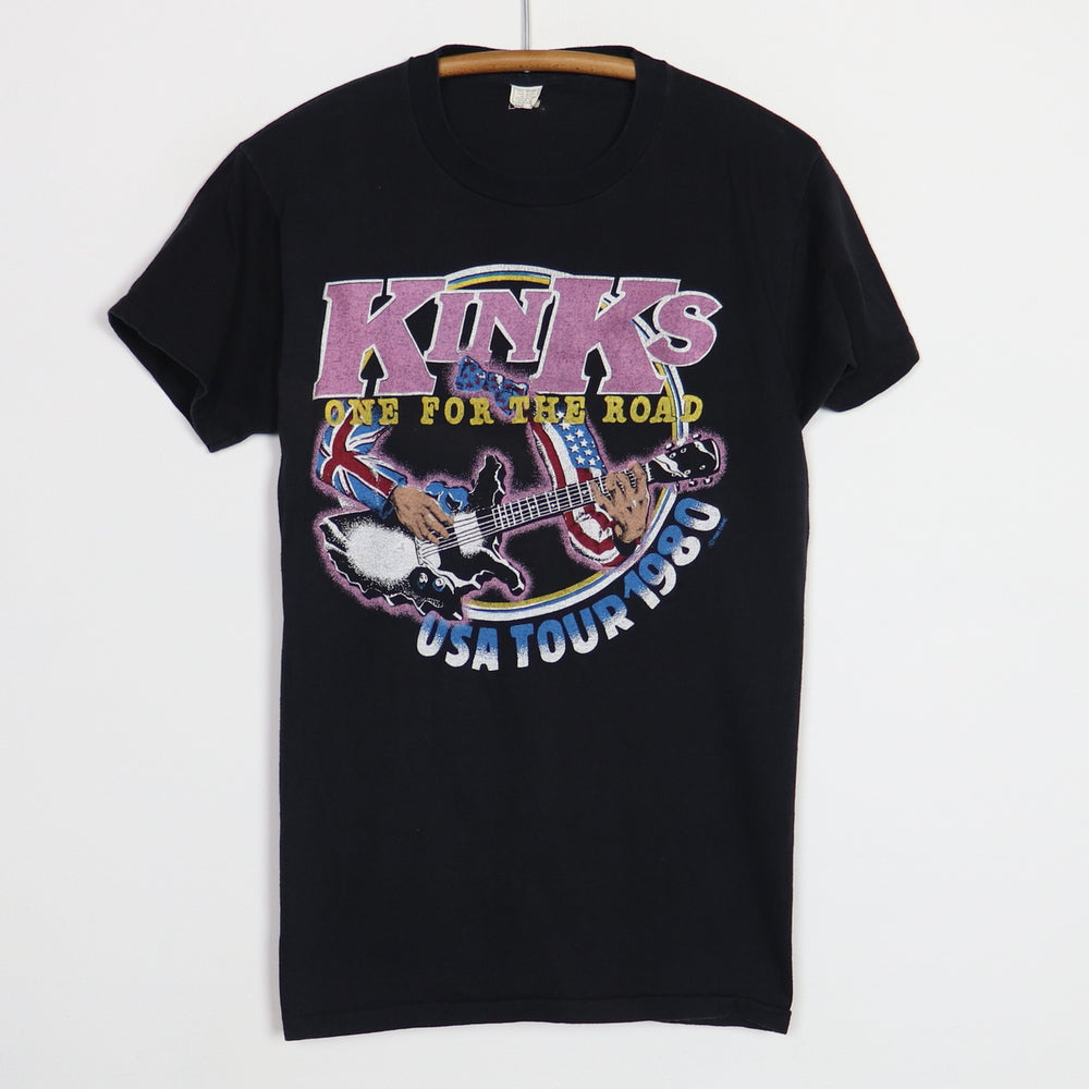 1980 The Kinks One For The Road USA Tour Shirt