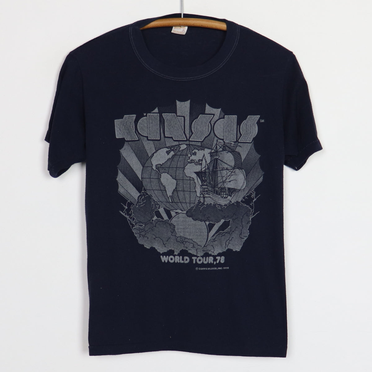 1978 Kansas World Tour Shirt