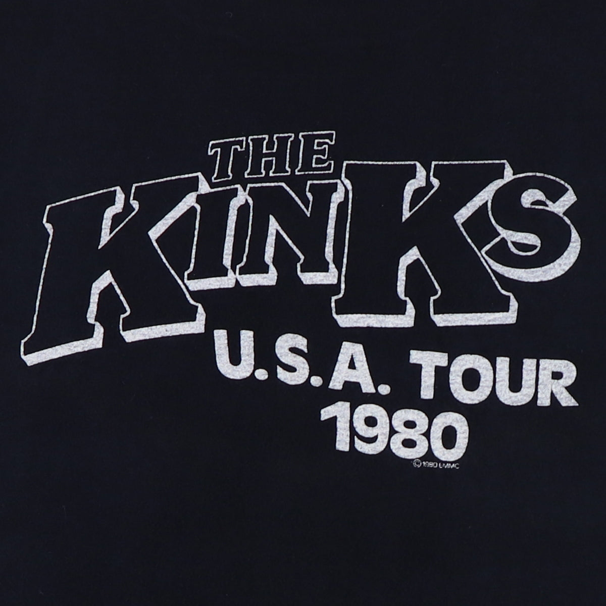 1980 The Kinks One For The Road USA Tour Shirt