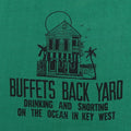 1970s Jimmy Buffett's Back Yard Drinking And Snorting Key West Shirt