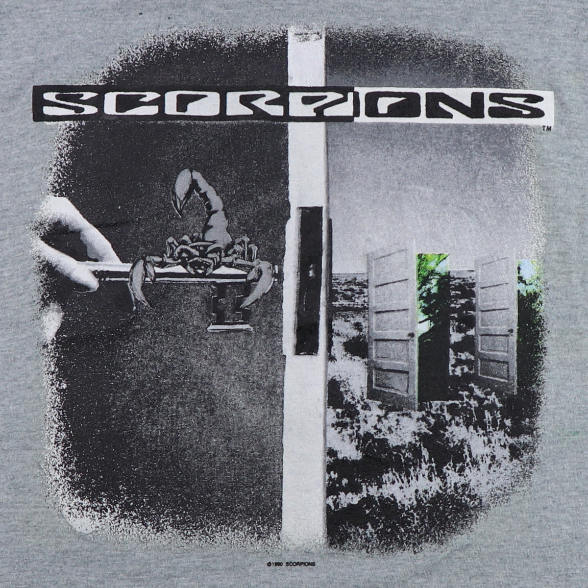 1990 Scorpions Crazy World Tour Shirt