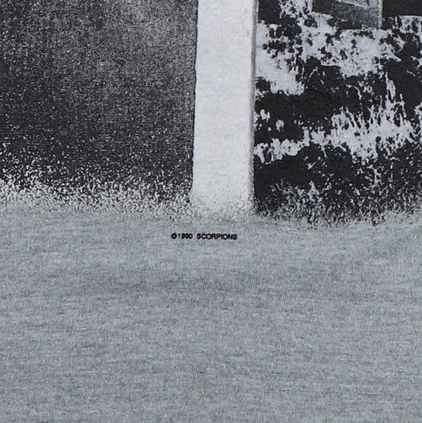 1990 Scorpions Crazy World Tour Shirt