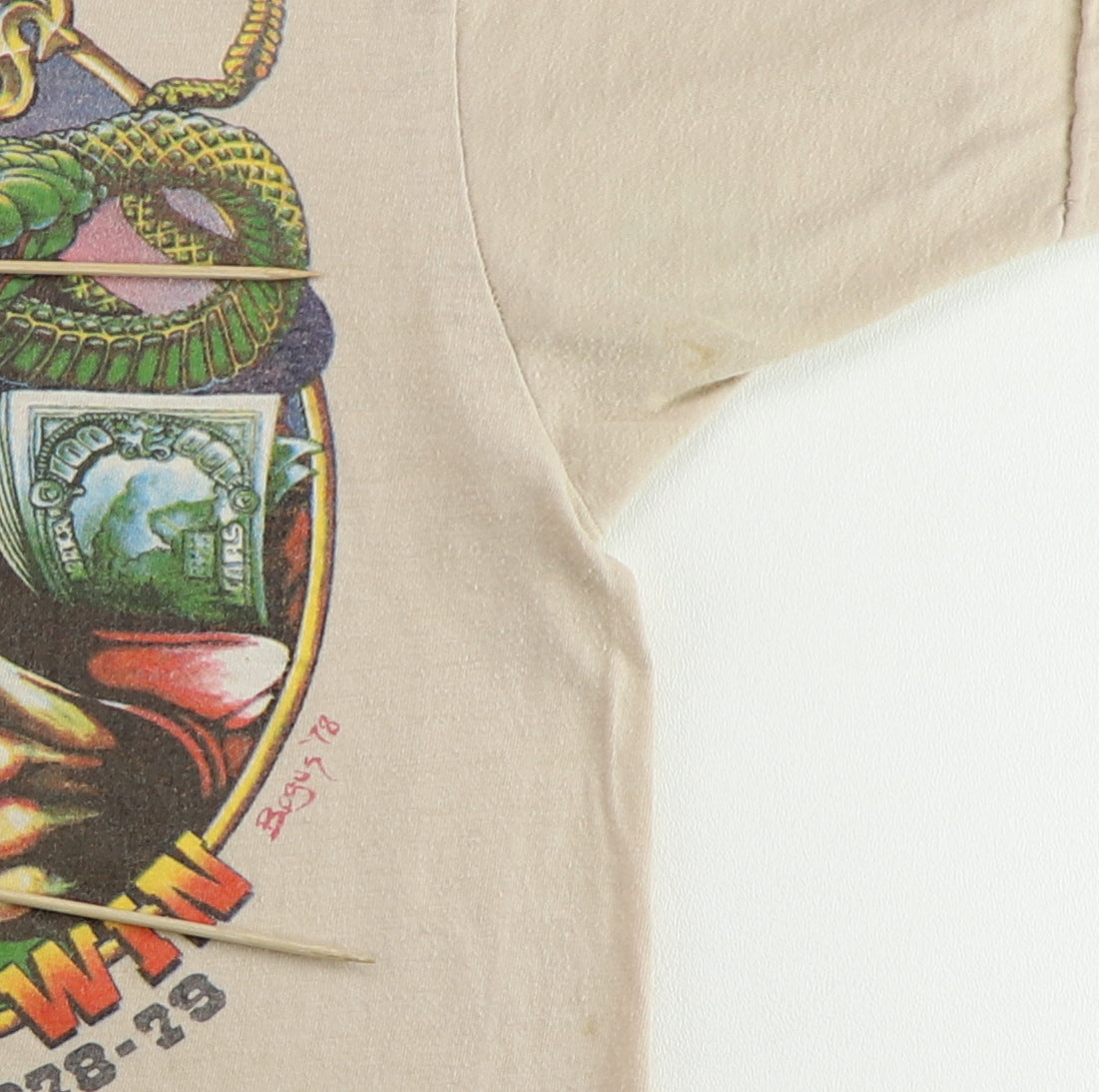 1978 Outlaws Playin to Win Winner Tour Shirt