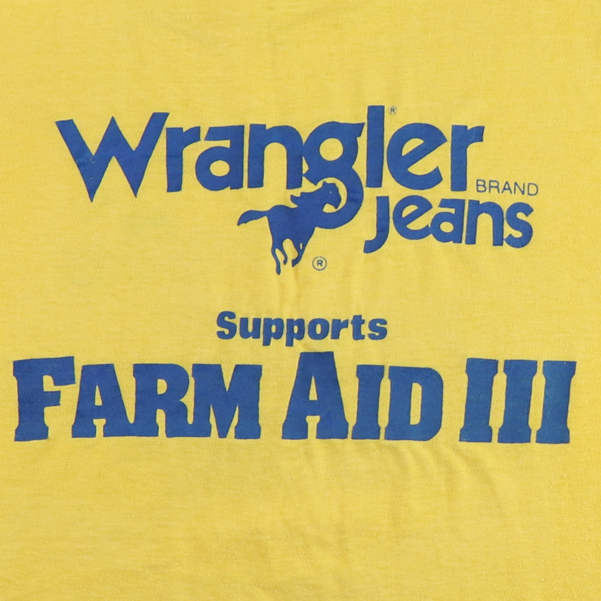 1980s Farm Aid Patron Assistant Concert Shirt