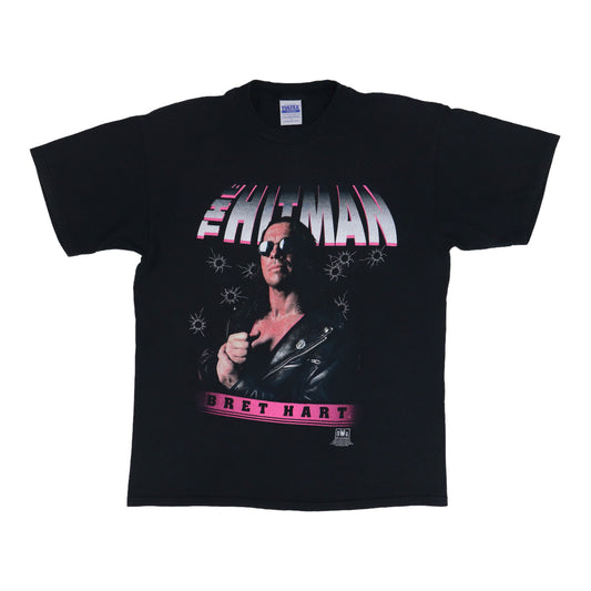 1998 Bret The Hitman Hart NWO WCW Shirt