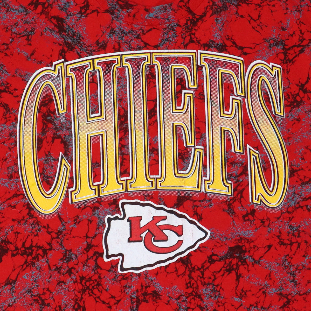 1990s Kansas City Chiefs All Over Print Shirt