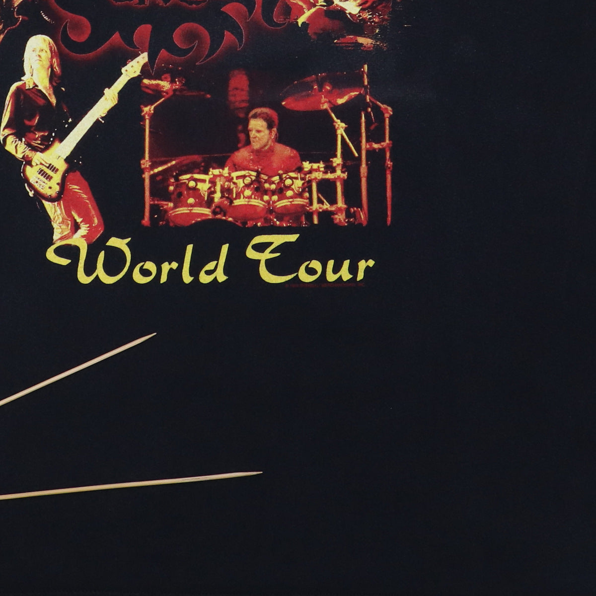 1997 Aerosmith 9 Lives World Tour Shirt