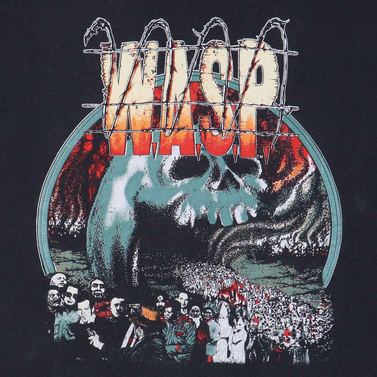 1989 WASP Headless European Tour Shirt