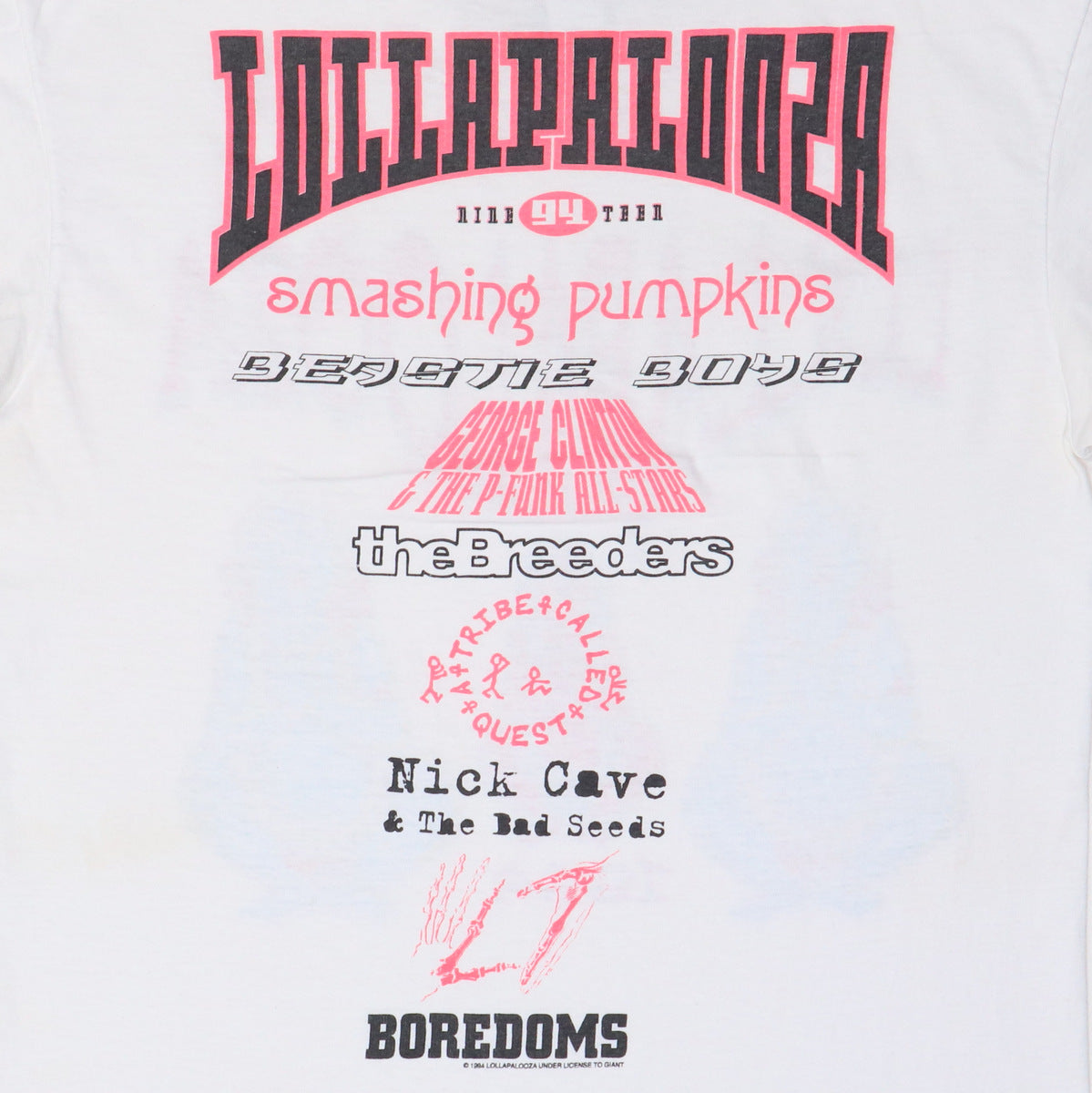 1994 Lollapalooza Concert Shirt