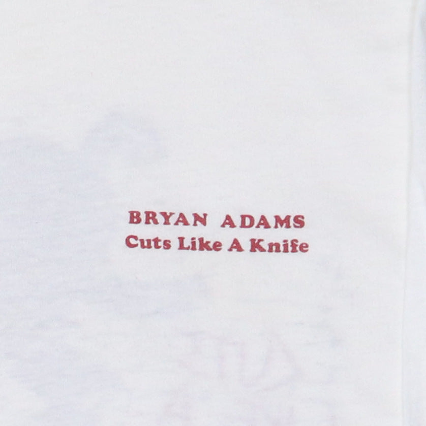 1983 Bryan Adams Cuts Like A Knife Long Sleeve Shirt