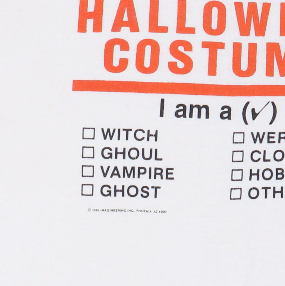 1990s Generic Halloween Costume Shirt