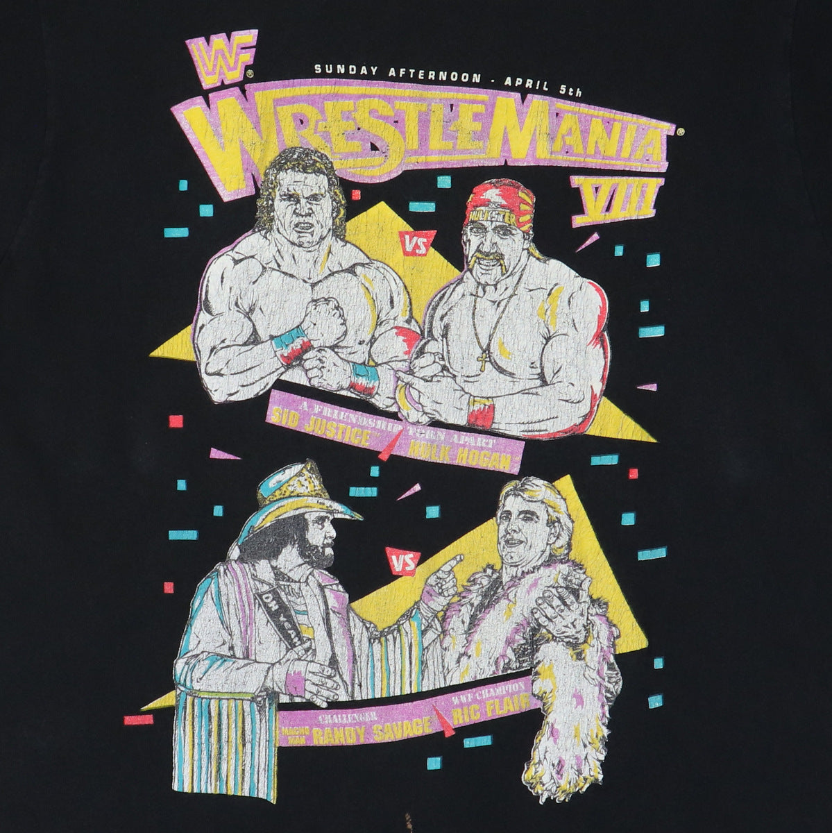 1992 Wrestlemania 8 Shirt