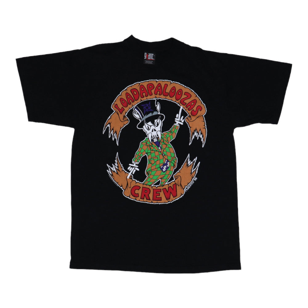 1996 Lollapalooza Metallica Loadapaloozas Crew Concert Shirt
