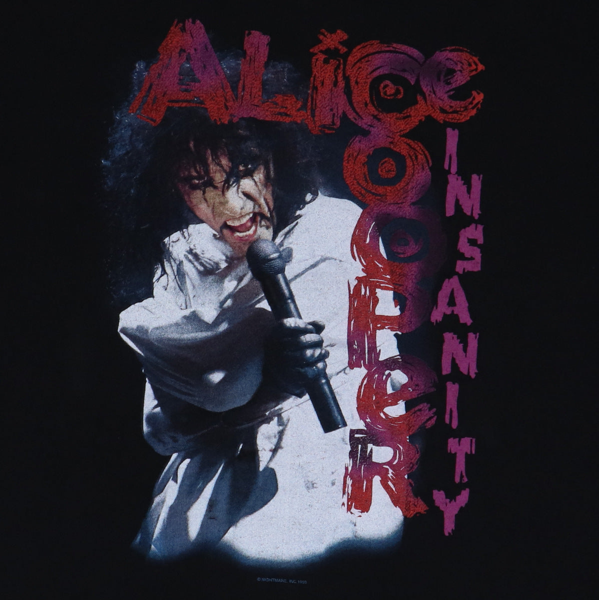 1999 Alice Cooper Insanity Shirt
