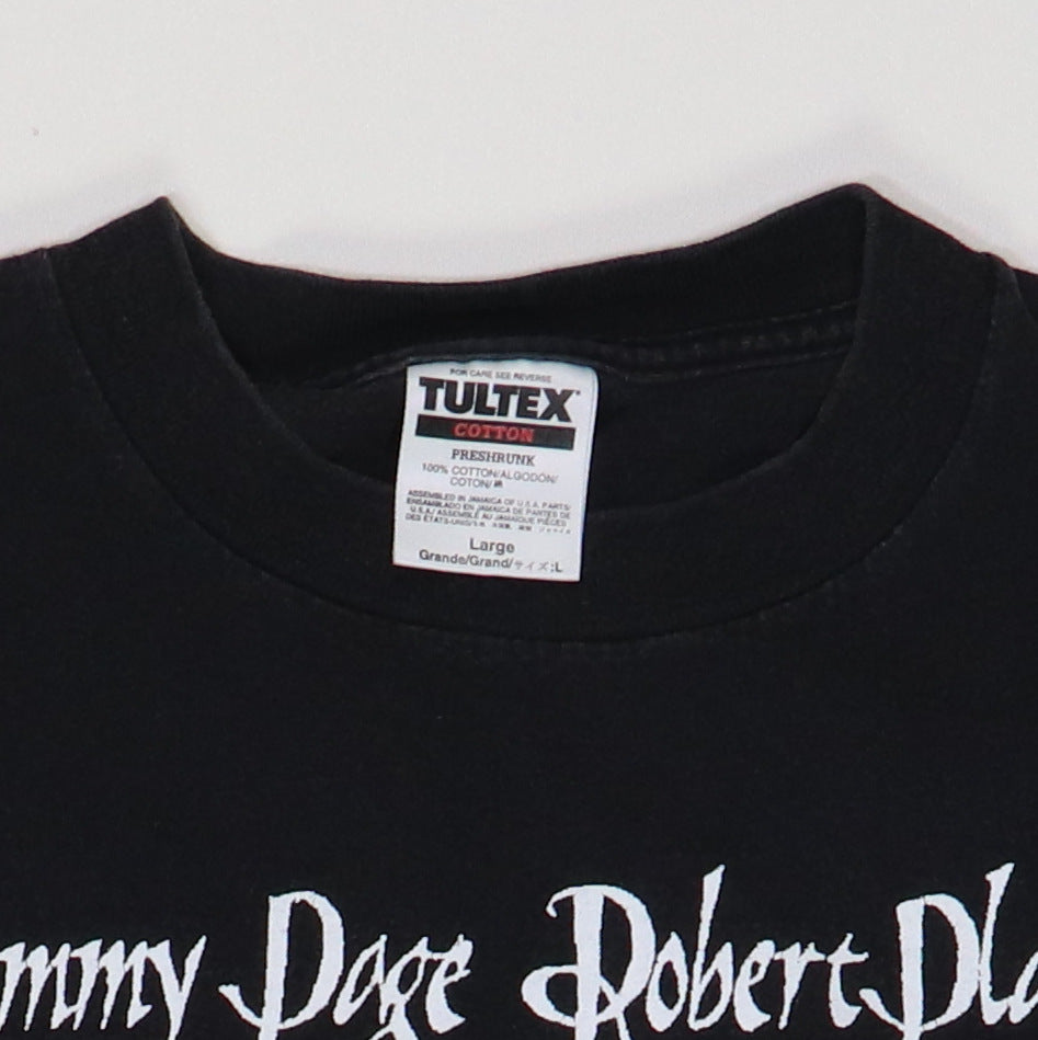 1998 Jimmy Page & Robert Plant Walking Into Everywhere Tour Shirt