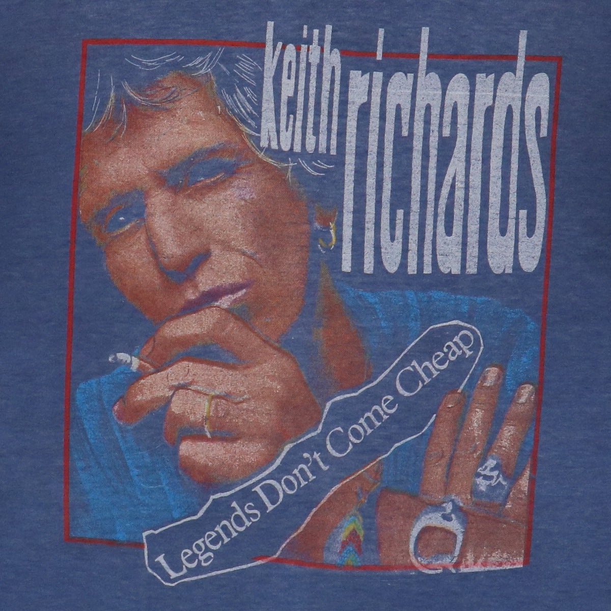 1988 Keith Richards Talk Is Cheap Shirt