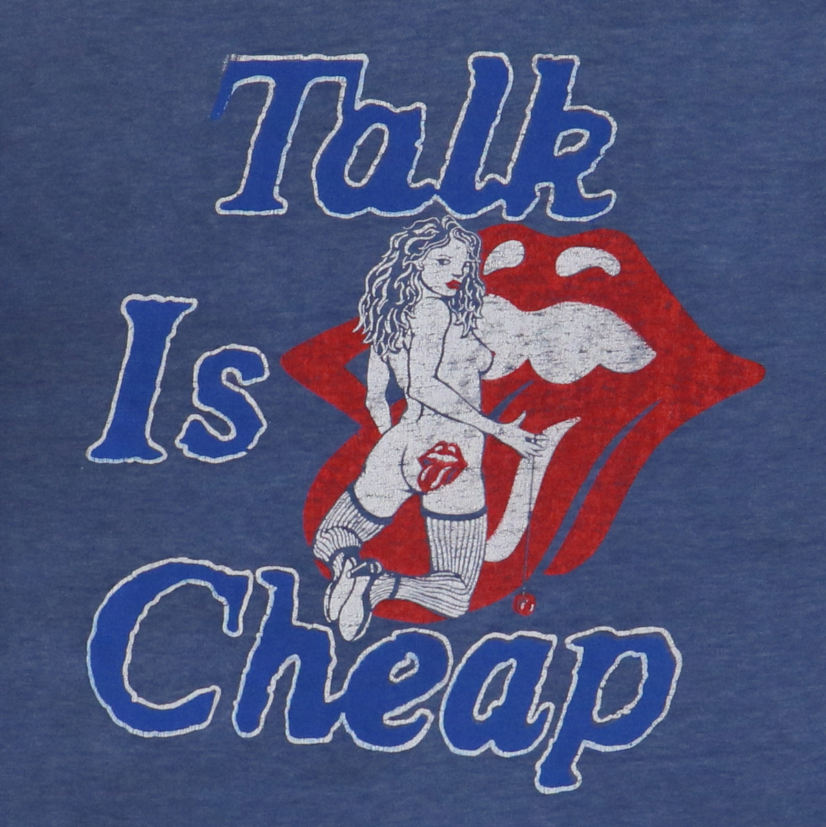 1988 Keith Richards Talk Is Cheap Shirt