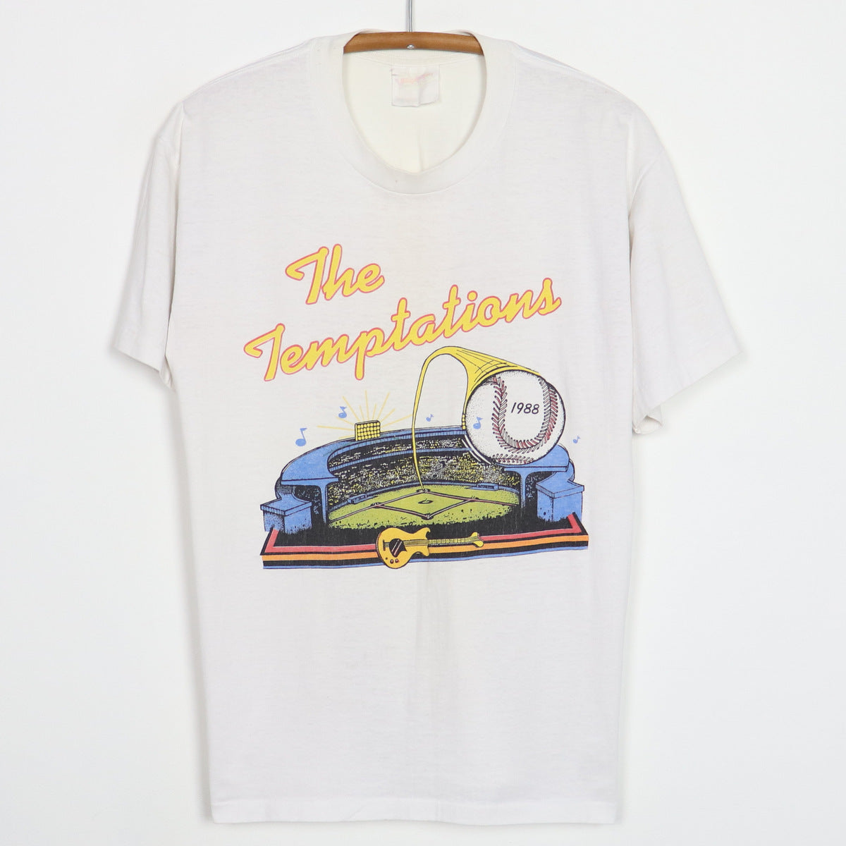 1988 The Temptations Live In Concert Shirt