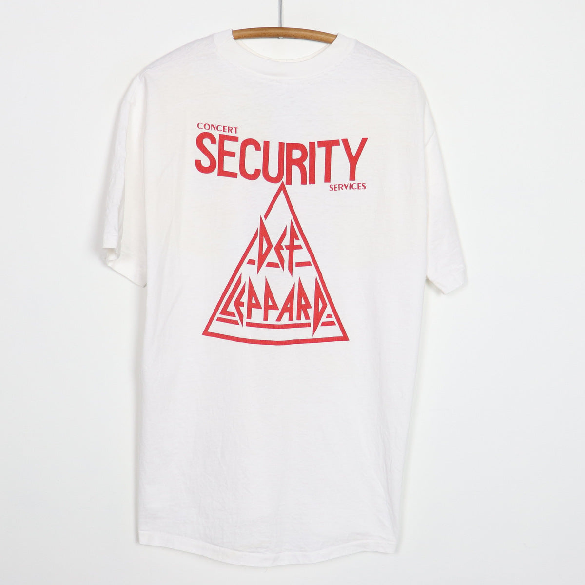 1987 Def Leppard Security Crew Concert Shirt
