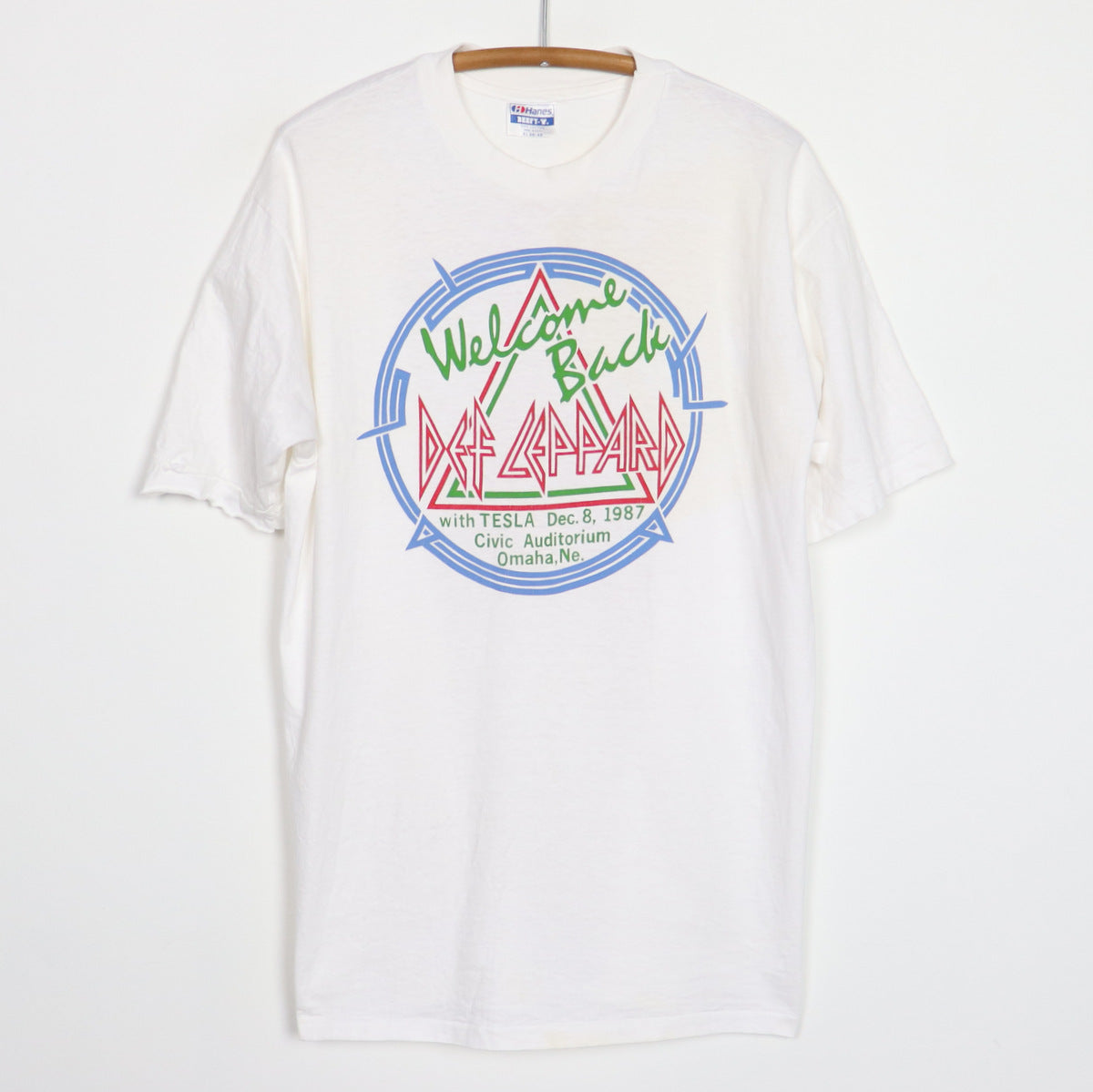 1987 Def Leppard Security Crew Concert Shirt