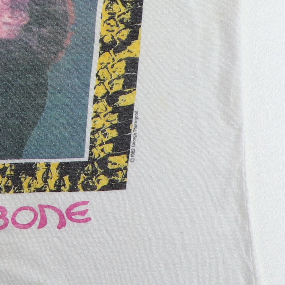 1982 George Thorogood Bad To The Bone Canadian Tour Jersey Shirt