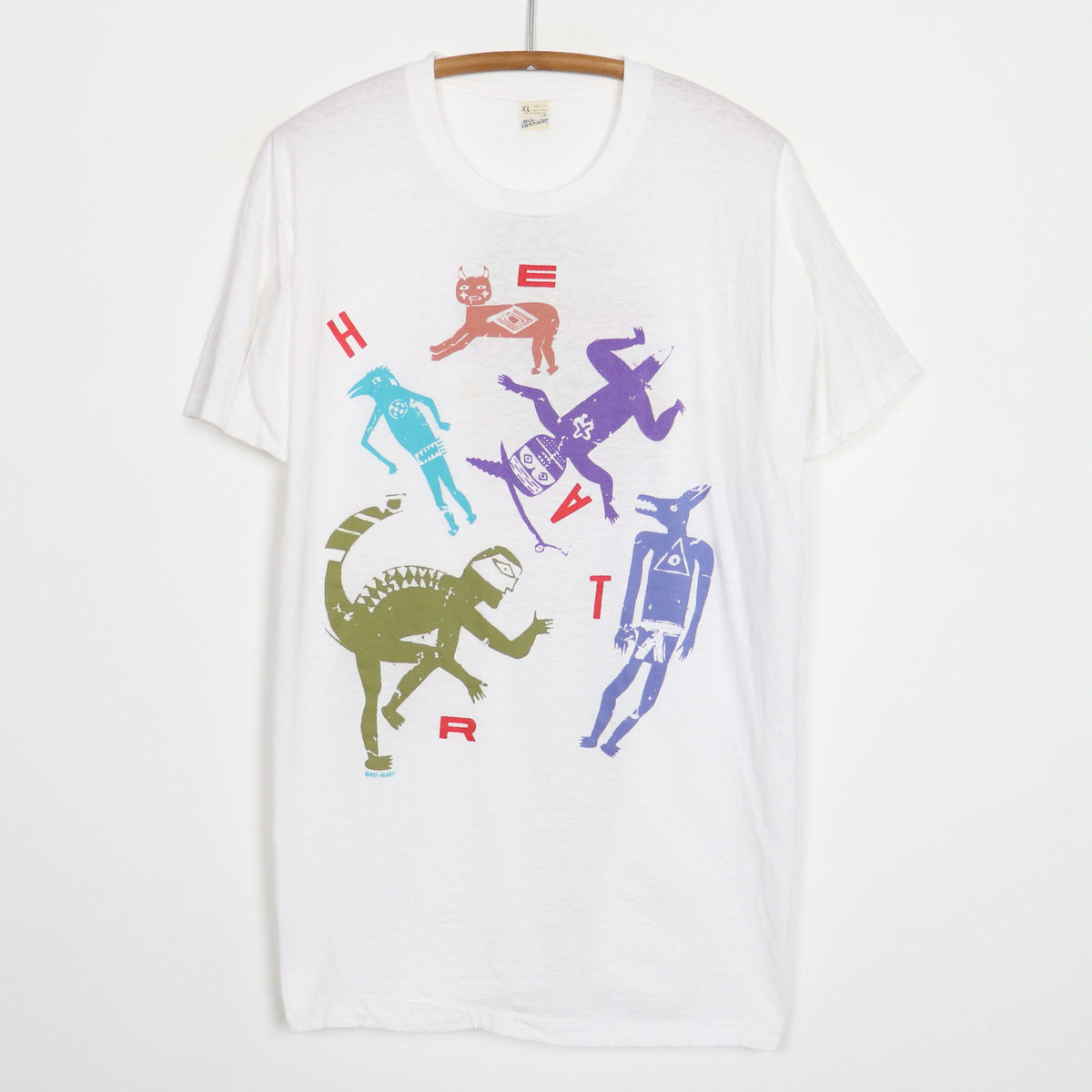 1987 Heart Bad Animals Tour Shirt