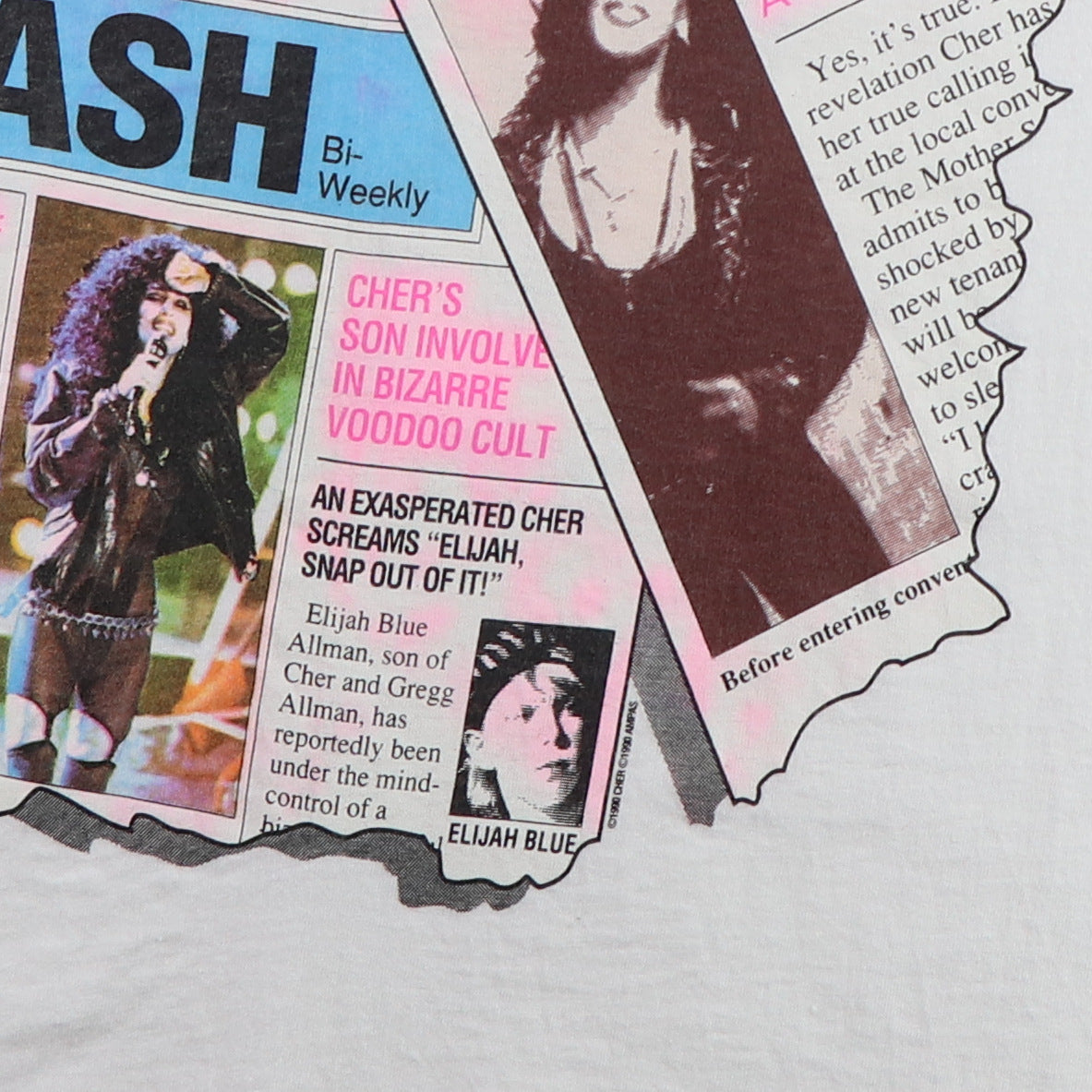 1990 Cher Irrational Enquirer Shirt