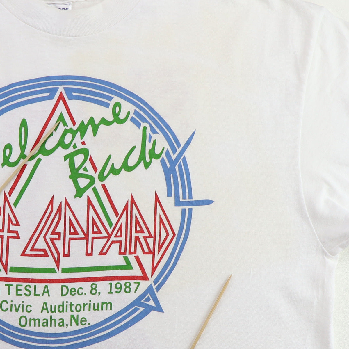 1987 Def Leppard Security Crew Concert Shirt