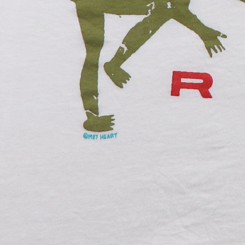 1987 Heart Bad Animals Tour Shirt