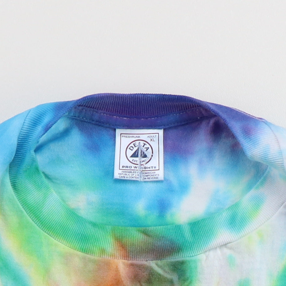 2001 Aerosmith Just Push Play Tour Tie Dye Shirt