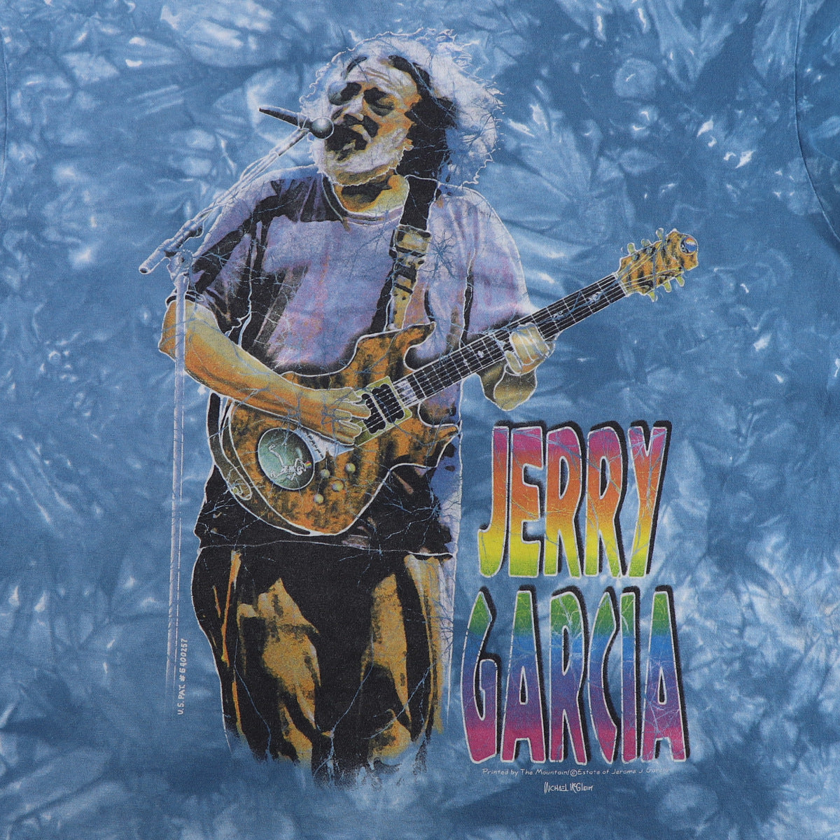 1990s Jerry Garcia Tie Dye Shirt