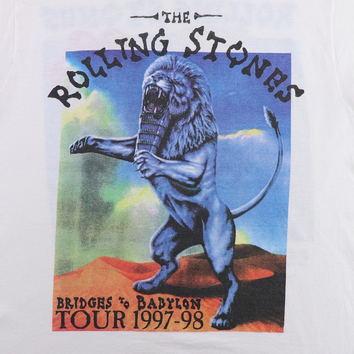 1997 Rolling Stones Bridges To Babylon Tour Shirt