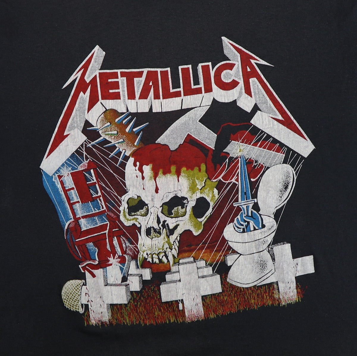 1980s Metallica Crash Course Shirt