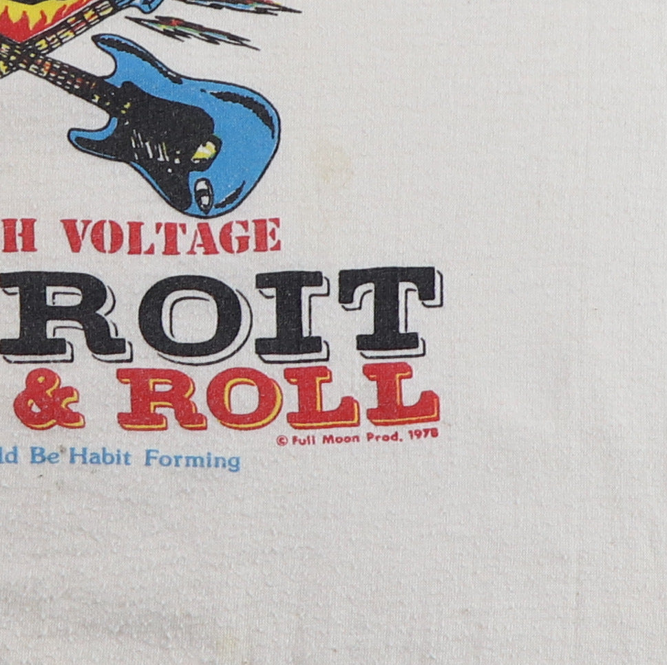1976 Danger Detroit Rock n Roll Jersey Shirt