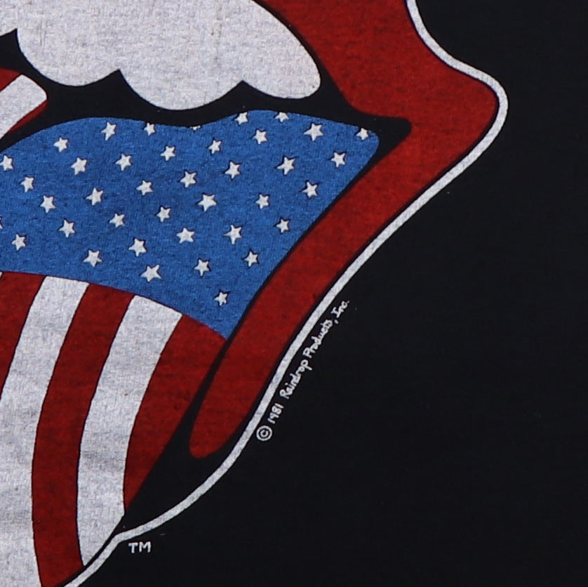 1981 Rolling Stones North American Tour Shirt