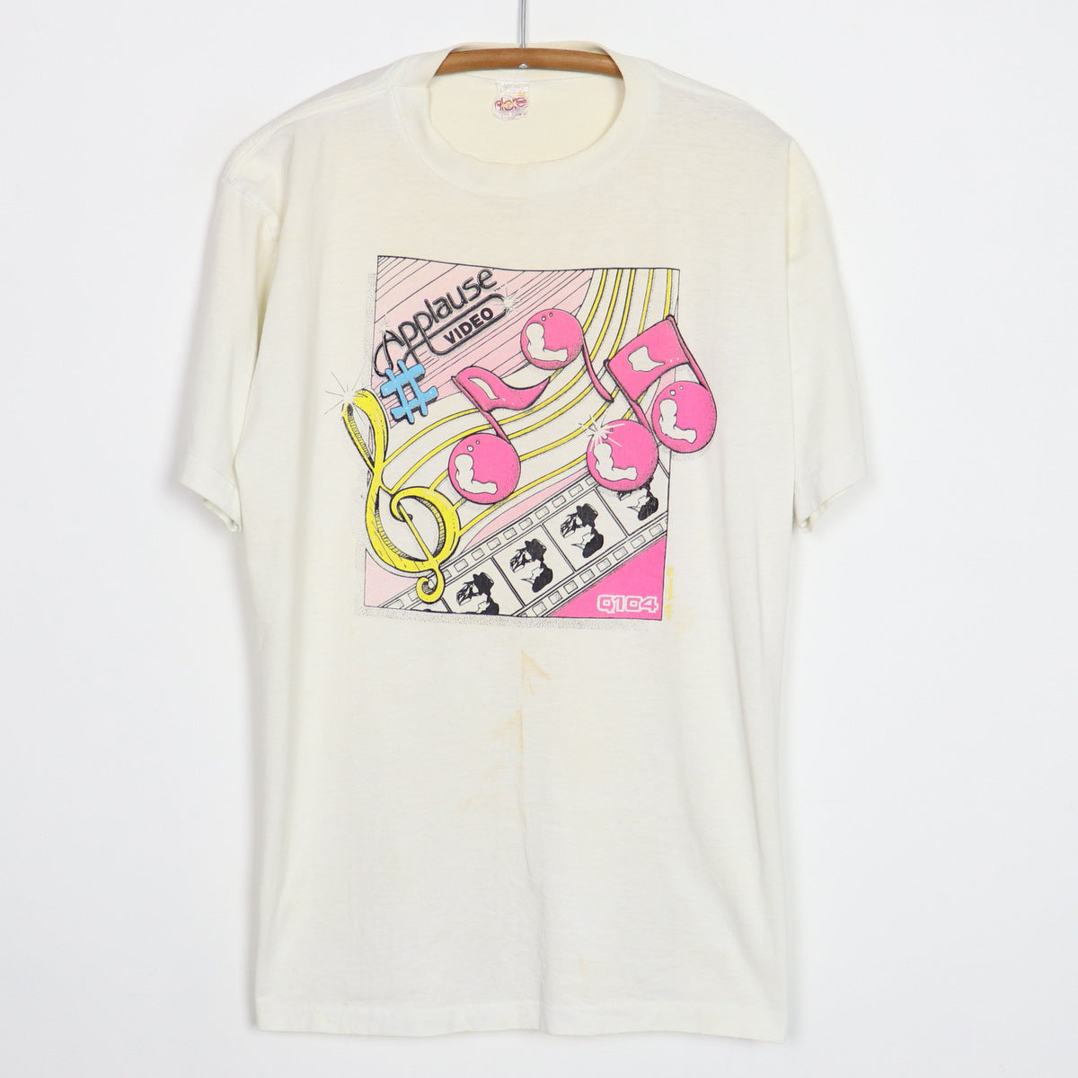 1990s Applause Video Q104 Shirt