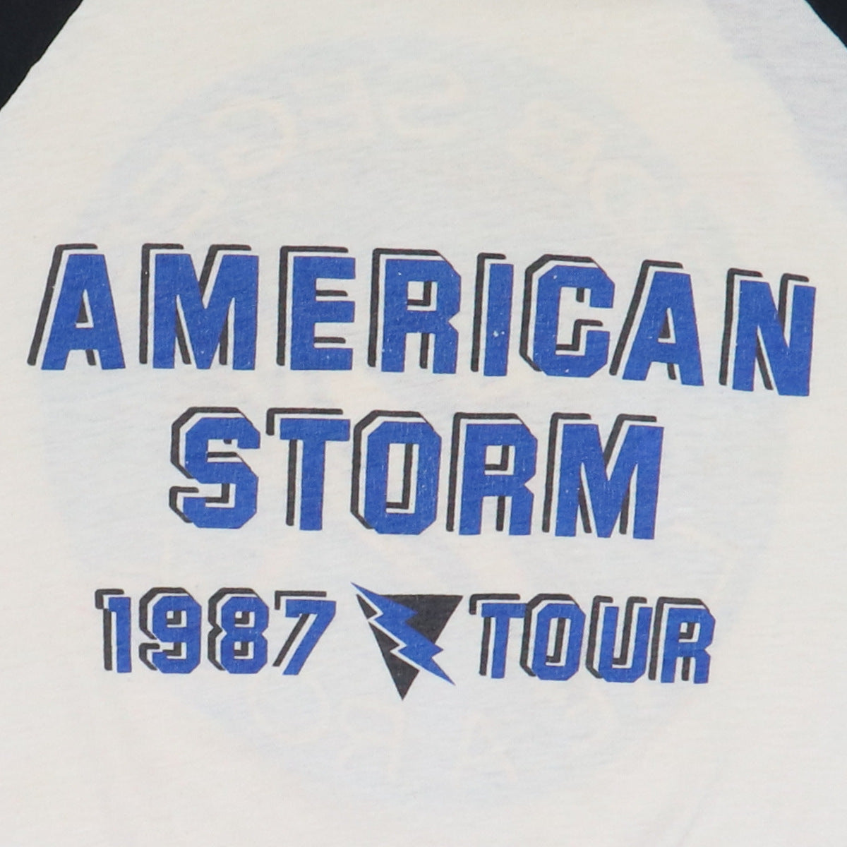 1986 Bob Seger & The Silver Bullet Band Tour Jersey Shirt
