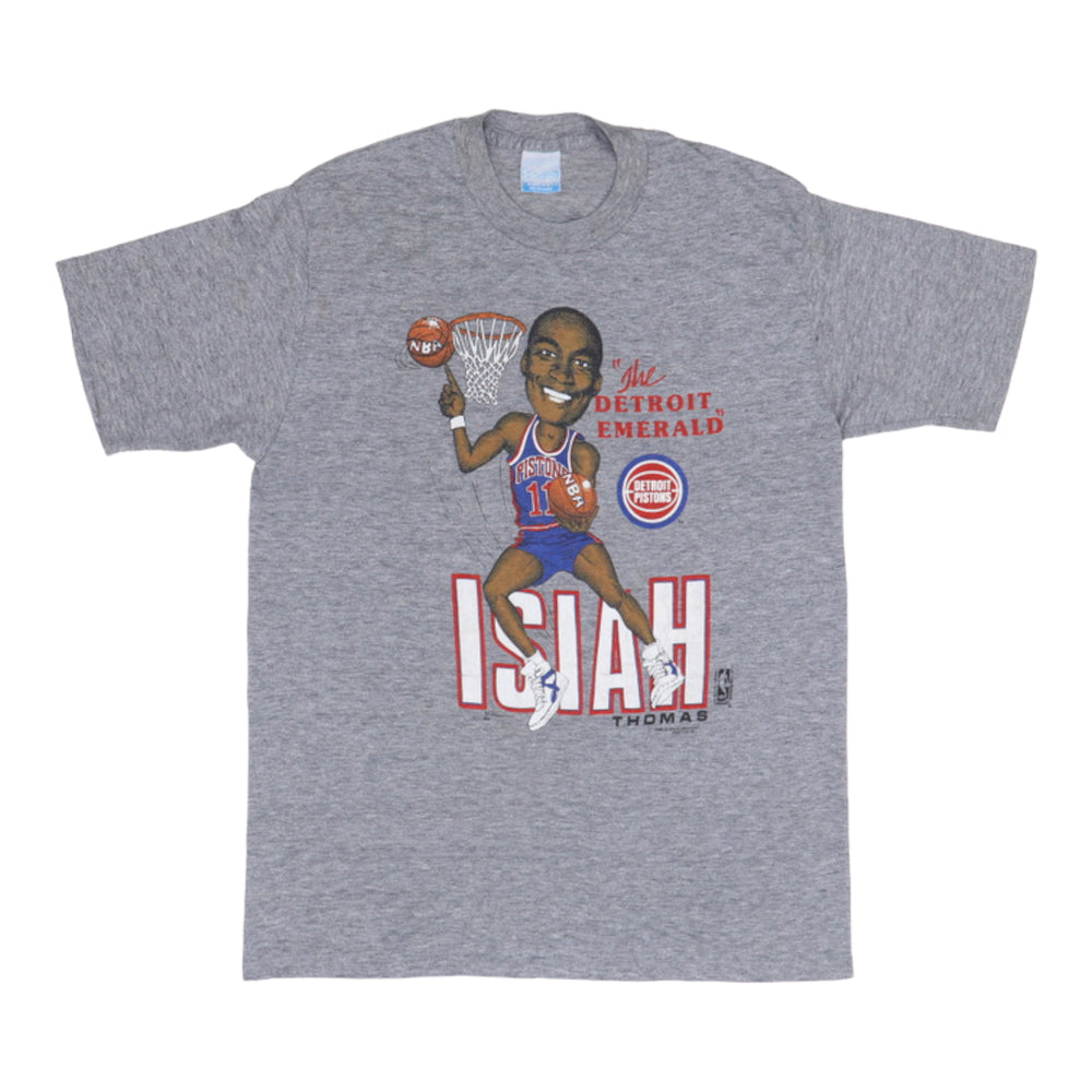 1989 Isiah Thomas The Detroit Emerald Pistons NBA Shirt