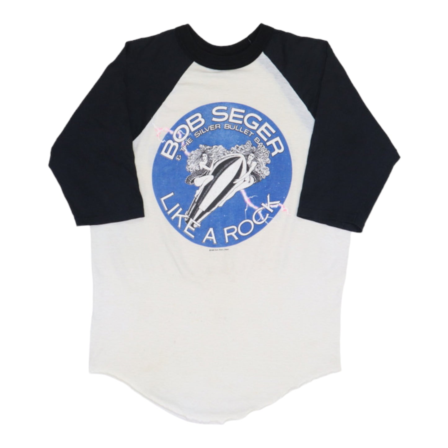 1986 Bob Seger & The Silver Bullet Band Tour Jersey Shirt