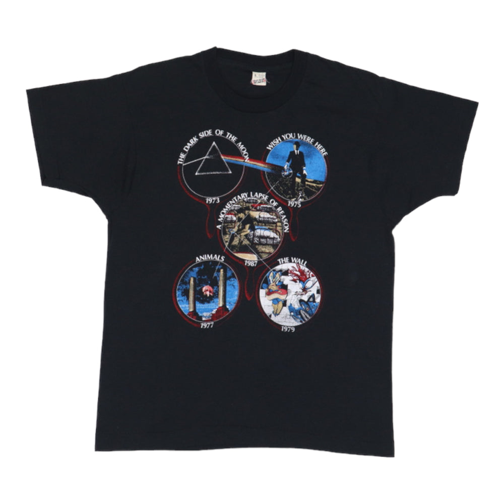 1987 Pink Floyd Discography Learning To Fly Shirt