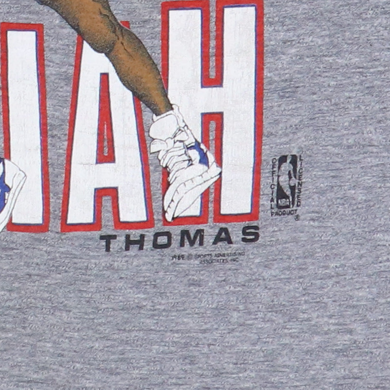 1989 Isiah Thomas The Detroit Emerald Pistons NBA Shirt